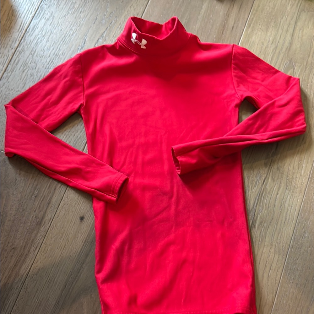 Under Armour Scarlet Turtleneck Top